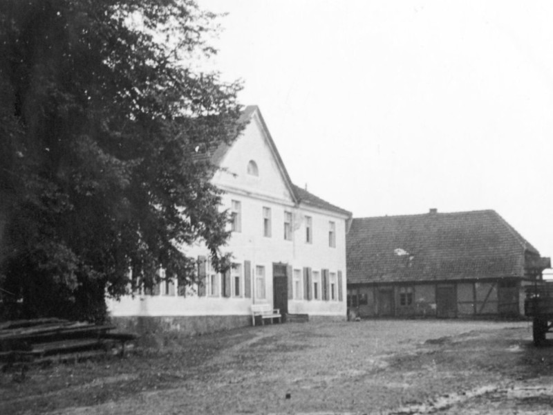 historisch, Gutshaus, alt, Gutshof